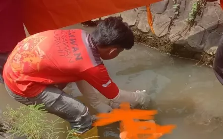 Polisi Lakukan Penyelidikan Kasus Temuan Mayat Bayi Dalam Saluran Irigasi Di Jombang