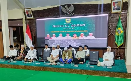 Malam Nuzulul Qur’an, Pj Bupati Bondowoso Sampaikan Pentingnya Menjaga Toleransi