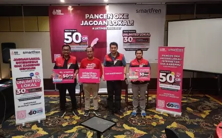 Smartfren luncurkan Jagoan Lokal Kuota 50 GB dan Unlimited Lokal 30 Hari