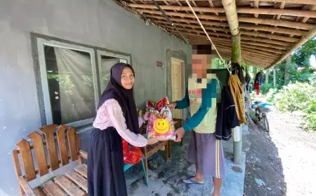 Siswa Siswi SMAN 01 Kencong Sisihkan Uang Saku Santuni Dhuafa dan Anak Yatim Serta Bagi-Bagi Takjil