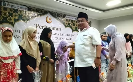Peringati Harlah 90 Tahun dan Nuzulul Qur'an, RSUD Karsa Husada Santuni Anak Yatim