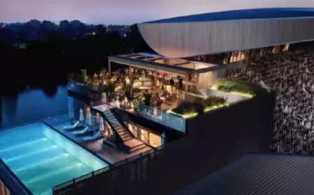 Kerennya Stadion Fulham United Terbaru Dengan Kolam Renang Rooftop