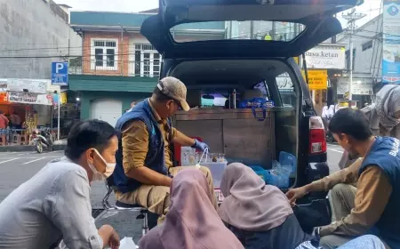 2 Jenis Makanan Takjil Kota Batu Terindikasi Mengandung Boraks