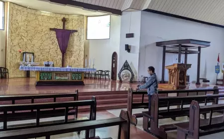 Pj Walikota Batu Pastikan Ibadah Paskah Aman di Bulan Ramadhan