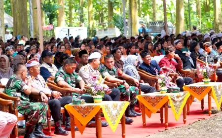 Ribuan Umat Hindu Blitar Hadiri Dharma Santi Hari Raya Nyepi Tahun Baru Saka 1946