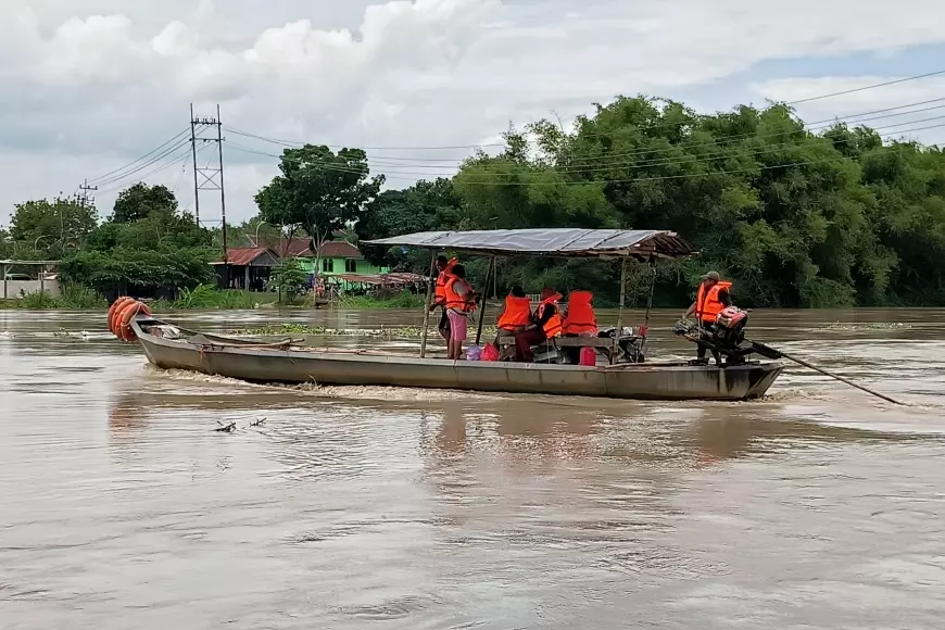 Sungai Bengawan Solo Di Bojonegoro Siaga Merah - Suara Jatim Post