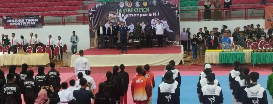 Wakil Bupati Malang Buka Kejuaraan Karate Jatim Open Piala Kemenpora 2024