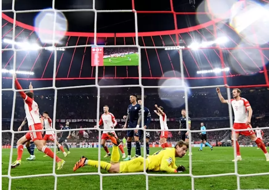 Dua Gol Harry Kane Pastikan Bayern Munich Melaju ke Perempat Final Liga Champions