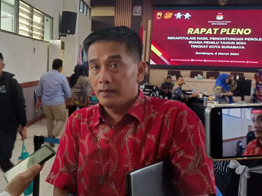 Rekapitulasi Suara Belum Rampung, Ketua KPU Surabaya: Kalo Dipastikan Tanya Tuhan