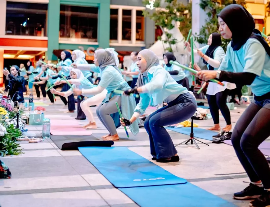 Tak Hanya Trending, Senam Aerobik Poundfit Juga Digandrungi Kaum Muda Hingga Lansia