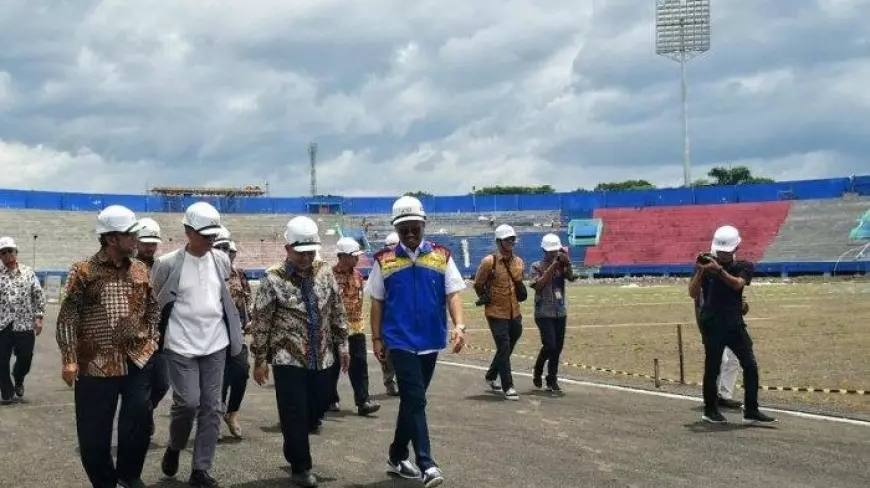Datangi Stadion Kanjuruhan, Wakil Ketua Komisi X DPR RI Harapkan Renovasi Stadion Selesai Akhir 2024