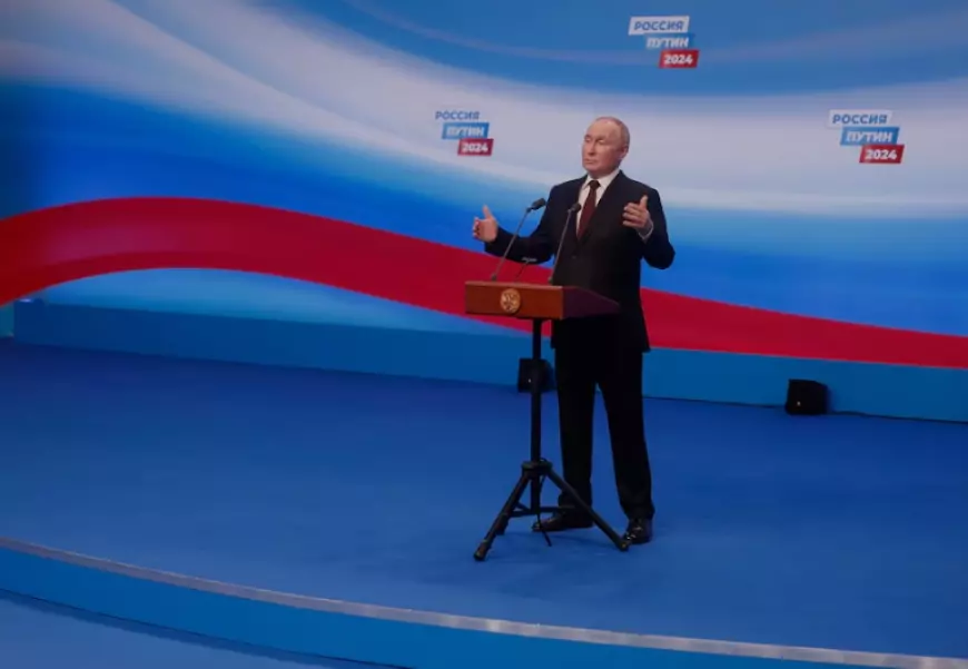Vladimir Putin Menang Telak Lebih Dari 85 Persen dengan Tiga Kandidat Lain Non Oposisi