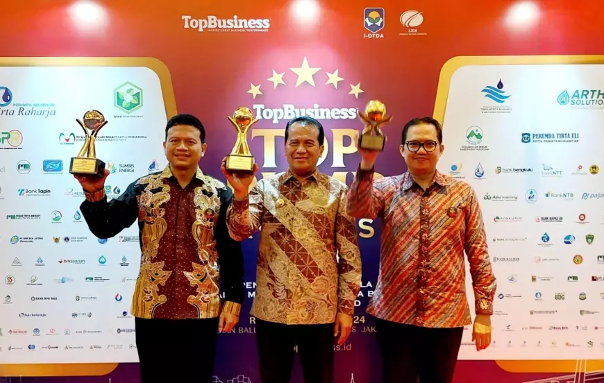 Komitmen Membangun BUMD, Pemkot Probolinggo Raih Tiga Penghargaan pada Top BUMD Award 2024