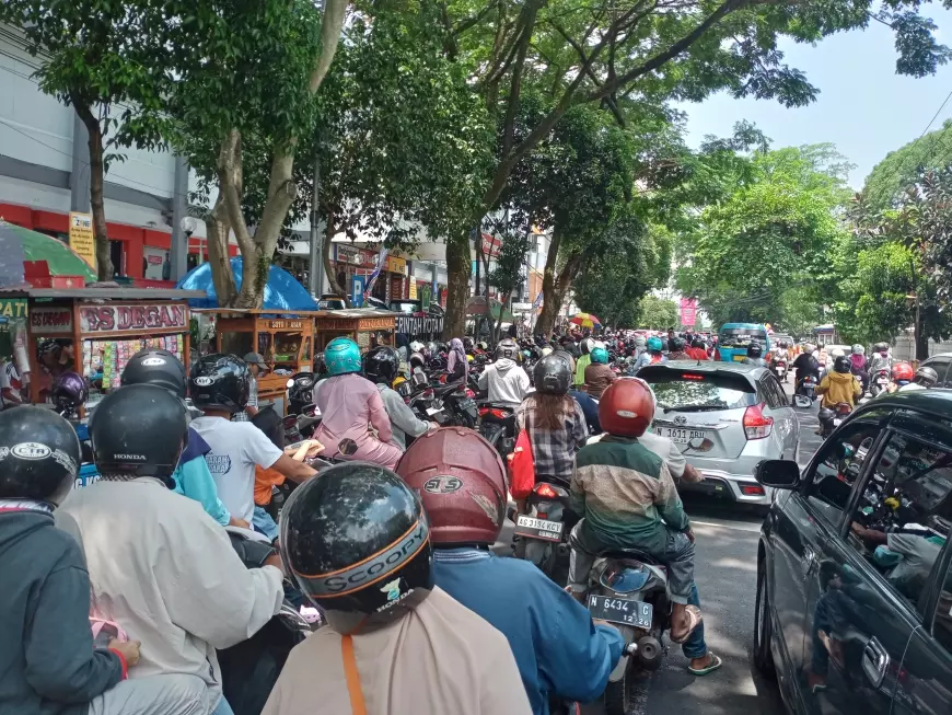 Kepadatan Arus Lalin di Kota Malang, Diprediksi Bakal Terjadi Dua Minggu Sebelum Lebaran