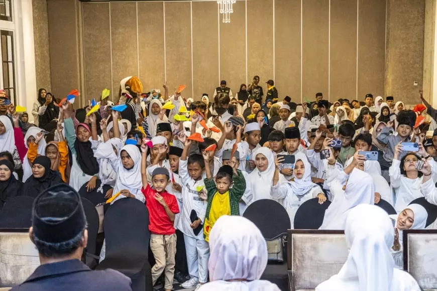 200 Anak Yatim Piatu Berbagi Kebahagiaan Bareng Hotel Ciputra World Surabaya di Bulan Suci Ramadan