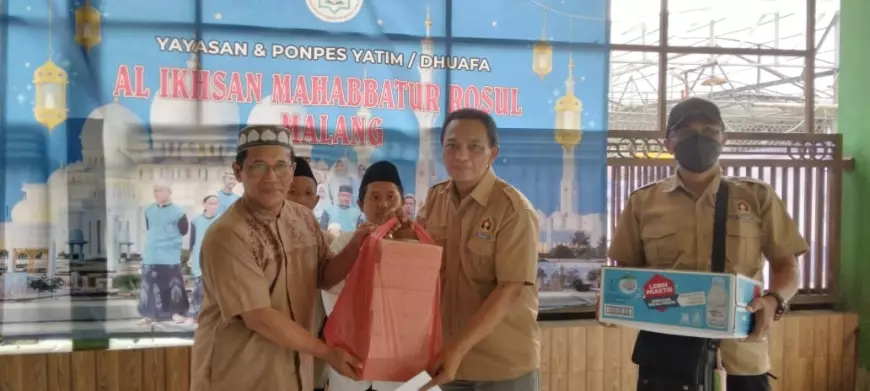 PWI Malang Raya Distribusikan Ratusan Nasi Kotak ke Beberapa Panti Asuhan
