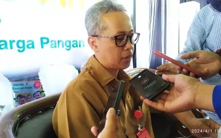 DPKP Bondowoso Stabilisasi Pasokan dan Harga Pangan Melalui Gerakan Pasar Murah