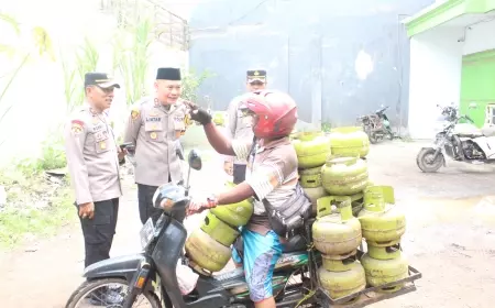 Kapolres Bondowoso Sidak Elpiji 3 Kg, Ini Hasilnya