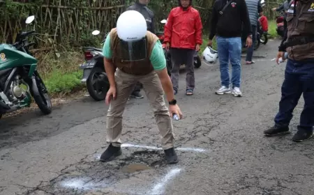 Jelang Lebaran, Pemkot Batu Kebut Perbaikan Jalan