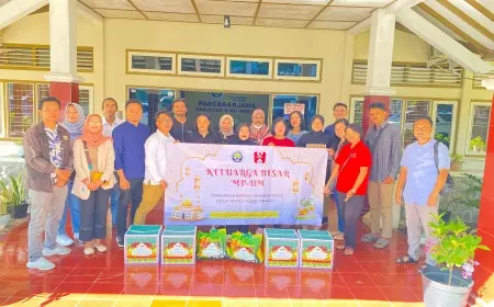 Ramadan Berbagi! Komunitas Merah Putih dan Kader GMNI UM Salurkan 366 Paket Sembako