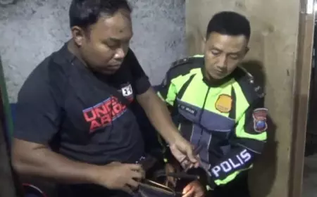 Polsek Sumobito Jombang Amankan Pencuri Berikut Rumah Jagal Sepeda Motor