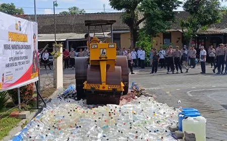 Selain Musnahkan Okerbaya,  600 Personil Polres Jember Siaga Operasi Ketupat Semeru