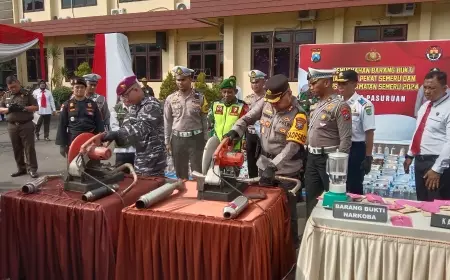 Selama 11 Hari, Polres Pasuruan Berhasil Gulung 79 Pelaku Kejahatan