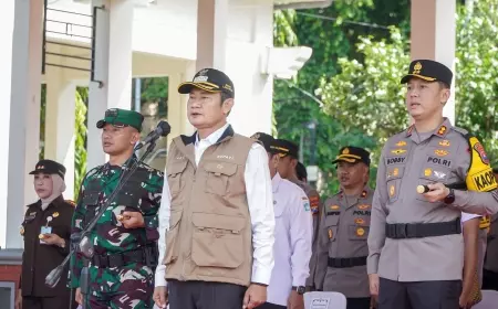 300 Personil Gabungan Lamongan Diterjunkan Amankan Lebaran 2024