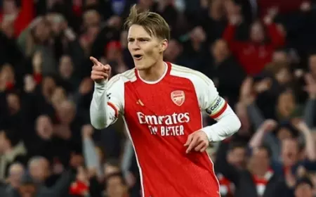Arsenal Kembali Puncaki Liga Premier Pasca Gebuk Luton Town