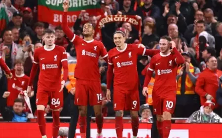 Tak Main Bagus, Liverpool Berhasil Duduki Puncak Klasemen Sementara Liga Premier