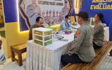 Polres Lamongan Siapkan Fasilitas  Mudik Lebaran Gratis di Pos Pelayanan Terminal Lamongan