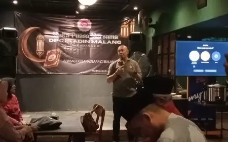 Jalin Sinergi, Diskoperindag Gandeng DPC IKADIN Malang Gelar Buka Bersama