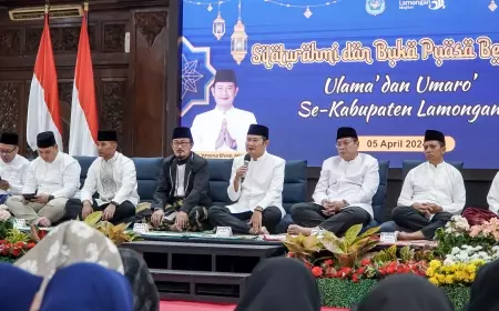 Bupati Lamongan Jalin  Silaturahmi Dengan Ulama Umaro Lamongan
