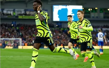 Sengit! Arsenal Kembali ke Puncak Klasemen Sementara Liga Premier