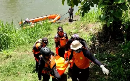 Polisi Pastikan Penemuan Mayat di Sungai Brantas Tulungagung Merupakan Warga Blitar