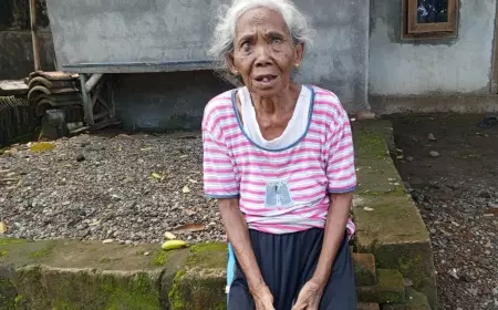 Kades Mancilan Jombang Pastikan Perempuan Renta Terdaftar DTKS, Tapi PKH Masih Proses