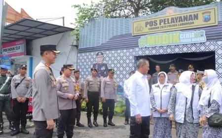 Sinergitas  Polres Lamongan dan Polda Jatim Suksesnya Operasi Ketupat Semeru 2024