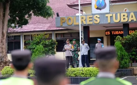 Polres Tuban Himbau Masyarakat Gelar Takbiran Malam Idul Fitri di Masjid dan Musala