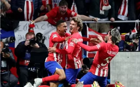 Atletico Madrid Unggul Tipis Atas Borussia Dortmund
