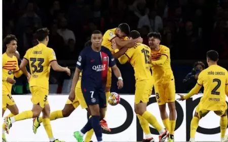 Barcelona Kuasai Kandang Paris Saint-Germain di Leg Pertama Perempat Final Liga Champions