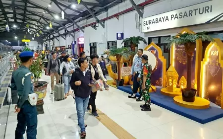 KAI Daop 8 Sebut Ketersediaan Tiket KA Jarak Jauh Arus Balik Lebaran 2024 Ludes Dipesan