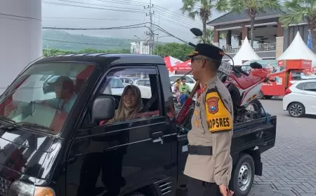 Tinjau Arus Mudik, Ini Pesan Kapolres Situbondo