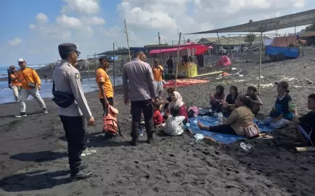 Pasca Wisatawan Tenggelam, Pesisir Pantai Selatan Jember Diperketat