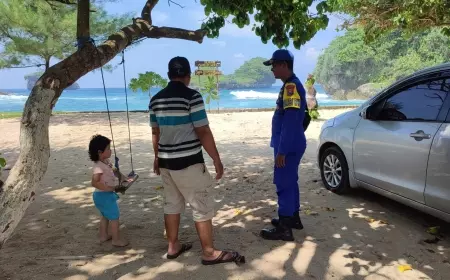 Polres Malang Pastikan Keamanan Wisatawan Selama Libur Lebaran