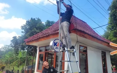 Jaga Kamtibmas, Polres Lumajang Pasang CCTV di Perlintasan Kereta Api
