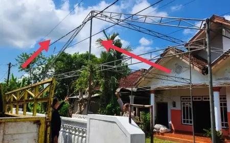 Tersengat Listrik, Pemasang Tenda di Jember Tewas di Tempat