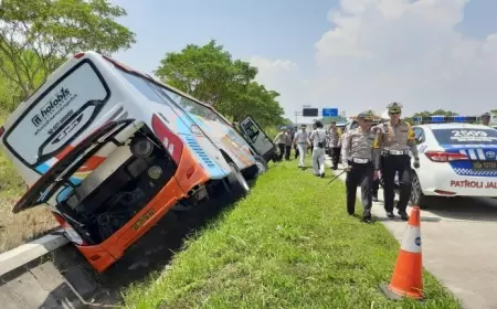 Korban Tewas Kecelakaan Bus Rosalia Indah Bertambah Menjadi 8 Orang