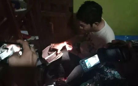 Maling Satroni Rumah Warga di Jombang Saat Lebaran, Honda Jazz Berikut Uang Raib