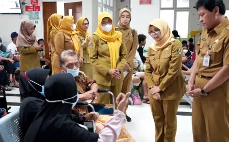 Hari Pertama Masuk Kerja, Pelayanan Kesehatan di Kabupaten Blitar Sudah Berjalan Normal