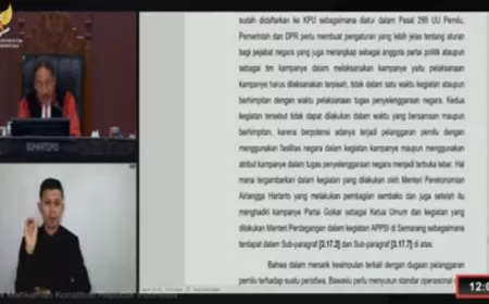 Mahkamah Konstitusi Tolak Seluruh Gugatan Gama, 3 Hakim Dissenting Opinion